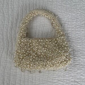 Pearl mini Beaded Handbag